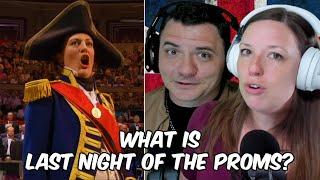 AMERICANS REACT to RULE BRITANNIA! Last Night of the Proms 2009