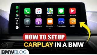 How to setup Apple CarPlay in my BMW