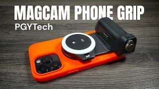 PGYTech MagCam Phone Grip & MagGlow Phone Fill Light