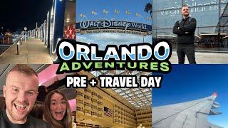 ORLANDO FLORIDA TRAVEL DAY + PRE TRAVEL DAY | LHR TO MCO | ORLANDO ADVENTURES DISNEY HOLIDAY 2025