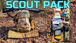 Winter Scouting Pack Loadout For 24-72+ Hours | 28L Tasmanian Tiger Modular Tac Pack