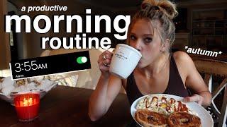 4:00am morning routine for fall