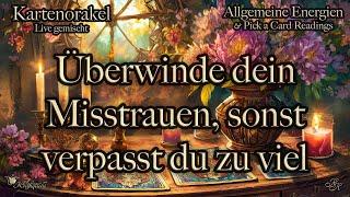 Überwinde dein Misstrauen, sonst verpasst du zu viel  #tarot #kartenorakel  #liebe