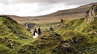 Rainy Isle of Skye Elopement | Scotland Elopement Videographer