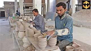 How Million Tea Bowls are made in 80 Years Old Factory | Ceramics Factory Mass Production