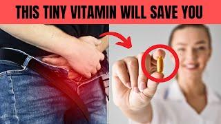 1 Tiny Vitamin Helps Shrinks Your Enlarged Prostate? Just One Tiny Pill a Day!