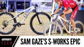 Sam Gaze's World Cup Winning S-Works Epic | GMBN Tech Pro Bikes