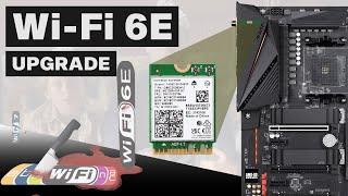 Motherboard Built-in Wi-Fi 6E Card Upgrade