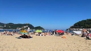 La Concha Beach in San Sebastián