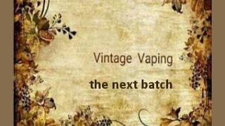 Tasting 7 Liquids from Vintage Vaping