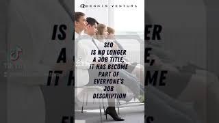 SEO is Part of Your Job #googleseo #smallbusiness #seotips #smallbiz #learnseo #seobasics #seo