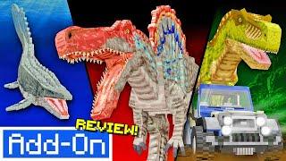 50+ SPECIES OF DINOSAUR IN MINECRAFT PALEOCRAFT DINOSAUR BREAKOUT ADDON