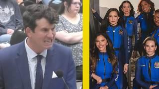 Man Claims BLUE ORIGIN Flight Made The Pope DIE?!