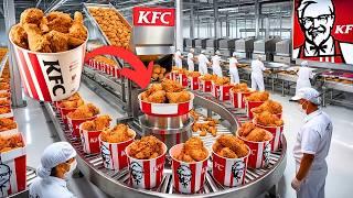 Como o FRANGO DO KFC é feito - Processo Industrial