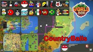 Countryballs at WorldBox! || Countryball Polandball Box Mod Review