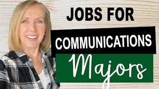 Jobs for Communications Majors | What Can You Do With a Communications Degree? College and Career