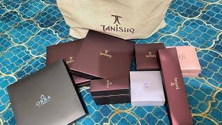 Gold and diamond jewellery haul from Tanishq and ORRA in less making charges!!