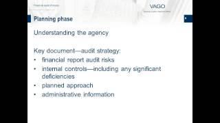 Overview of the financial audit process