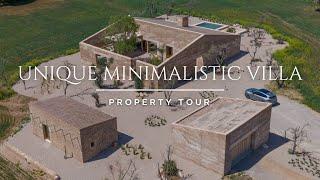 Unique minimalistic villa in Binissalem for sale I Mallorca Property Tour