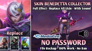 Script Skin Benedetta Collector | Replace All Skin | No Password | Full Effect | With Sound