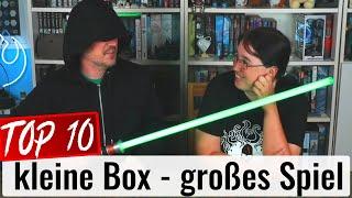 Top 10 kleine Box, großes Brettspiel