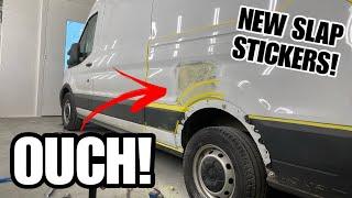 2021 FORD TRANSIT REPAIR... NEW SLAP STICKERS!