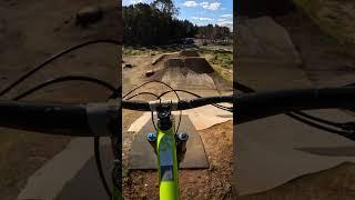 Can't make the last corner to clear the jump line. Airfield Woodhill, Auckland. #mtbjumps #mtblife