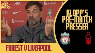 Nottingham Forest v Liverpool: Jurgen Klopp preview