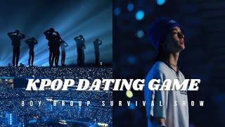 KPOP DATING GAME | SURVIVAL SHOW BOY GROUP