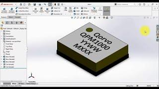 Solidworks tutorial Design Qorvo QPM1000 model