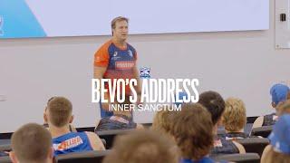 Inner Sanctum | Bevo's Day One Address