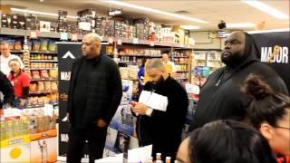 DJ Khaled   @ Spec’s Liquor Warehouse  SuperBowl 51 #FanLUV