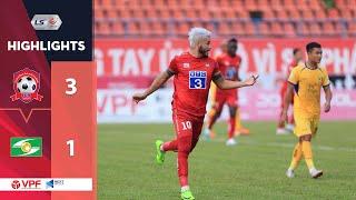Highlights | Hải Phòng FC – SLNA | Hat-trick của Diego Silva - 3 điểm đầu tiên ở sân nhà | VPF Media