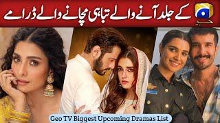 Top 10 Upcoming Pakistani Dramas | Geo TV Upcoming Dramas