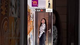 Meesho Jumpsuits l Meesho Haul try on l Marshika Chauhan #shorts