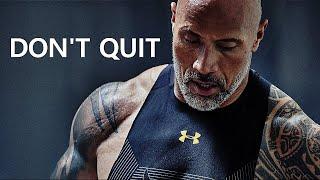 DON'T QUIT - Powerful Motivational Speech