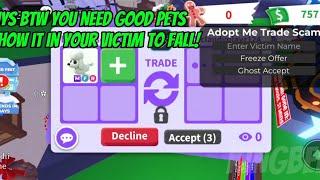 *New* Adopt Me Updated TradeScam Script / Get Free Pets / Free Mega/Neon Pets / ️*Winter Update*️