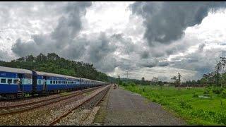 Indian Railways in MONSOON : Incredible DOOARS Journey through Wildlife Sanctuaries