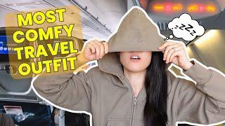 Most Comfortable Travel Outfit ️ | Long Flight Outfit Ideas