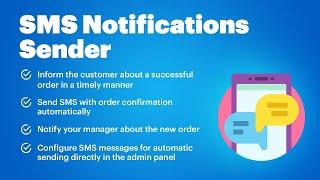 OpenCart SMS Notification Sender  (v. 1.5 - 4.*)