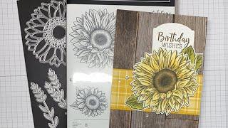 Stampin’ Up! Celebrate Sunflowers Birthday Card Tutorial