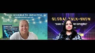 Global Talk-Show ''Share Your Life Story Experience - Maggie Jurajda