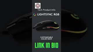 Logitech G102 Light Sync Gaming Mouse with Customizable RGB Lighting, 6 Programmable Buttons, Gaming