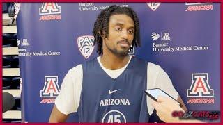 Arizona senior Cedric Henderson Jr. talks after Wednesday's practice | GOAZCATS.com video