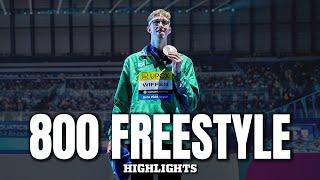 800m Freestyle Highlights - Daniel Wiffen || Olympics 2024