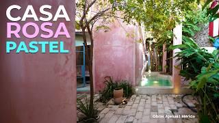 Casa Rosa Pastel en Mérida con Encanto Brutalista | Obras Ajenas | Mérida