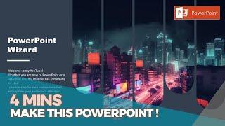 PowerPoint Tutorial | Presentation Design | Pictures | To be Expert of PowerPoint in 4 Mins!