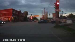 Пример записи автомобильного видеорегистратора Shturmann Vision 5000 HD