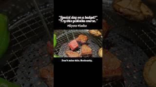 Yakiniku course for 7,000 yen?You’ll regret skipping this. ItamaeYakiniku ISSHO–KyotoShijoKiyamachi