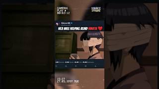 Neji was helping blind Hinata ️ #anime #foryou #kny